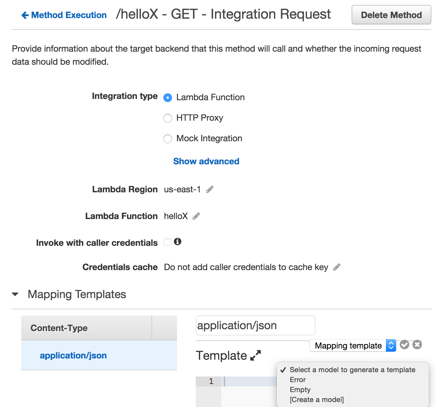Integration request